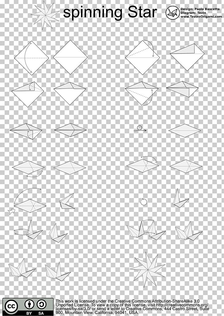 Shuriken Modular Origami Ninja Paper Png Clipart Angle