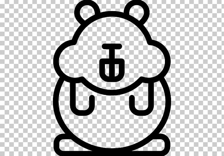 Hamster Rodent Computer Icons PNG, Clipart, Animal, Area, Black And White, Computer Icons, Download Free PNG Download