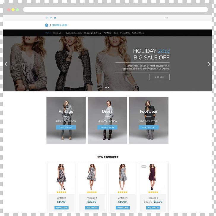 WordPress Responsive Web Design Template E-commerce Online Shopping PNG, Clipart, Blog, Brand, Clothes, Contact Page, E Commerce Free PNG Download