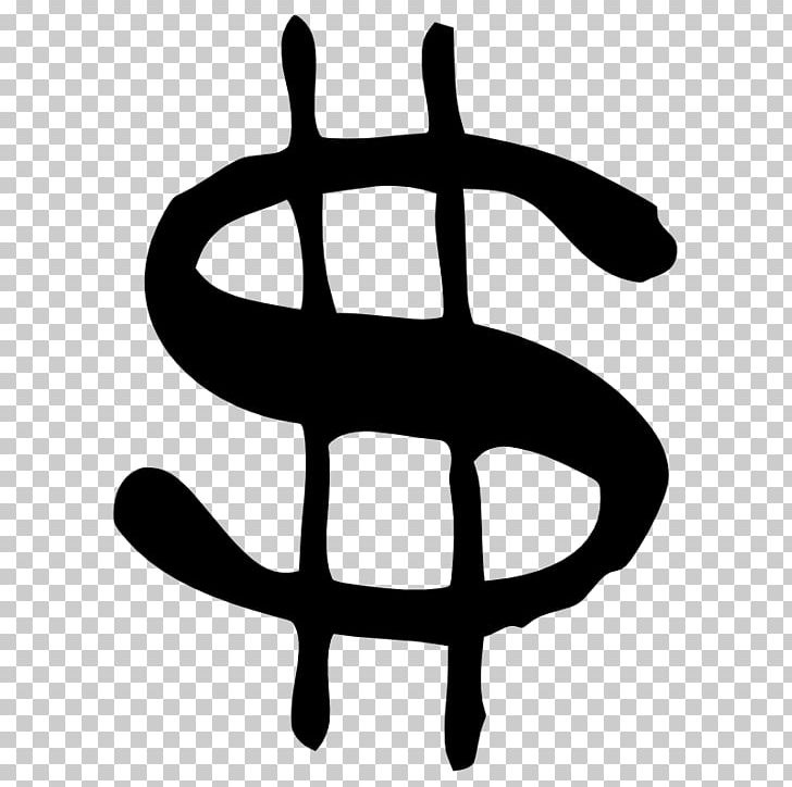 Dollar Sign Currency Symbol PNG, Clipart, Australian Dollar, Black And White, Currency Symbol, Dollar, Dollar Sign Free PNG Download