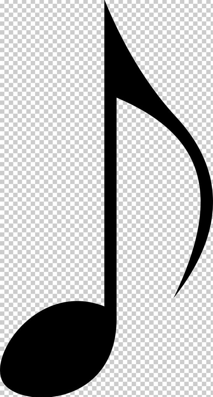 Musical Note Eighth Note PNG, Clipart, Angle, Art Music, Black And White, Eighth Note, Line Free PNG Download