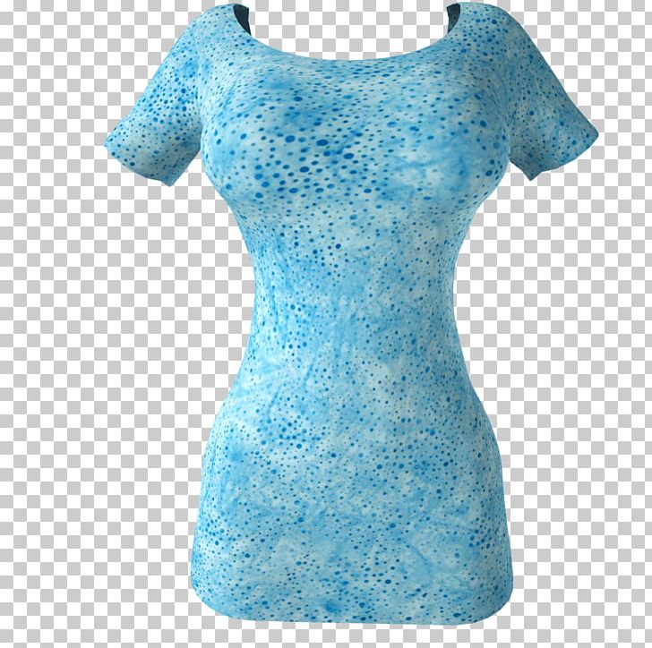 Texture Mapping Textile Clothing T-shirt Dress PNG, Clipart, 3d Computer Graphics, Aqua, Clothing, Day Dress, Dress Free PNG Download