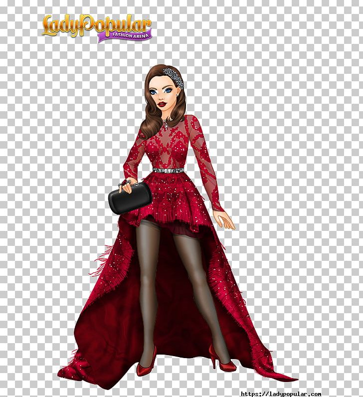 Lady Popular Fashion Dress Clothing Costume PNG, Clipart, Action Figure, Clothing, Costume, Costume Design, Doll Free PNG Download