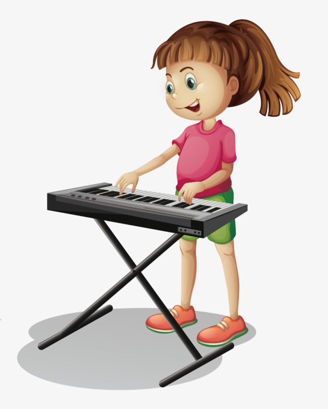 Cartoon Hand-painted Piano Girl PNG, Clipart, Cartoon, Cartoon Characters, Cartoon Clipart, Cartoon Girl, Characters Free PNG Download