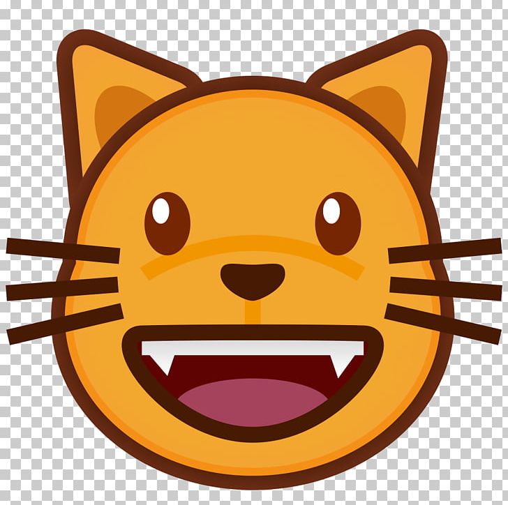 Cat Emoji Kitten Smile PNG, Clipart, Animals, Carnivoran, Cat, Cat Like Mammal, Dog Like Mammal Free PNG Download