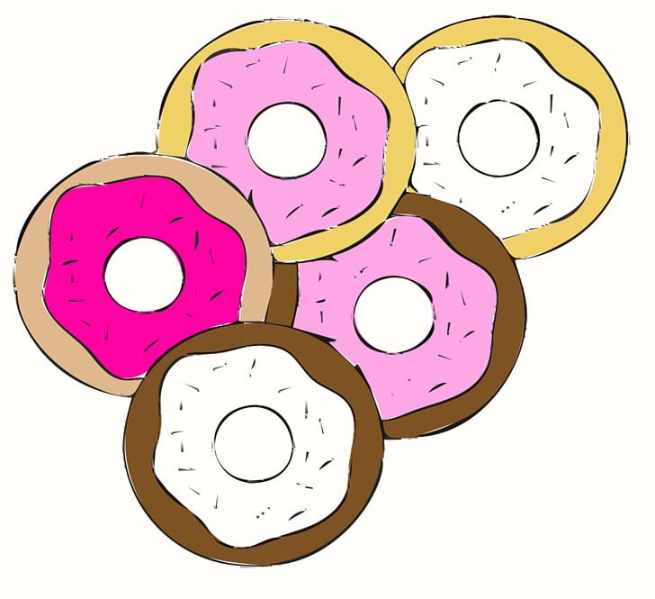 Donuts Desktop PNG, Clipart, Area, Artwork, Auto Part, Black And White, Circle Free PNG Download