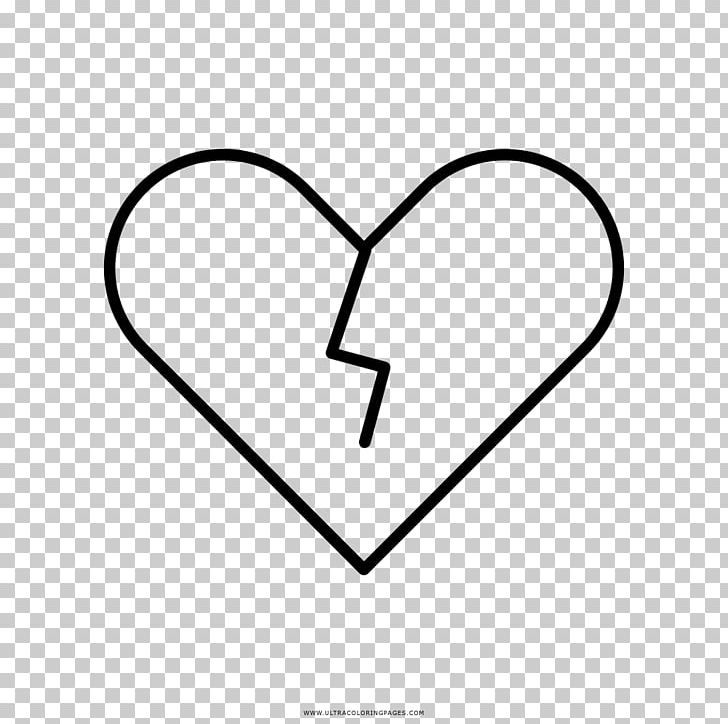 Heart Drawing Coloring Book Black And White PNG, Clipart, Angle, Area, Black And White, Black And White Heart, Break Free PNG Download