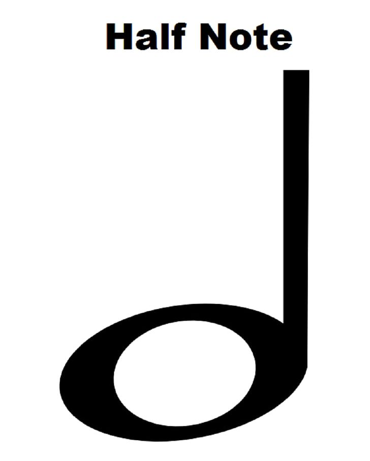 Half Note Musical Note Quarter Note Whole Note Rest PNG, Clipart, Angle, Area, Black, Black And White, Brand Free PNG Download