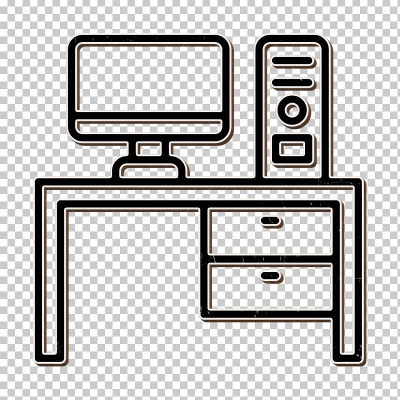 Desk Icon Furniture Icon PNG, Clipart, Computer, Desk Icon, Furniture Icon, Icon Design, Pictogram Free PNG Download
