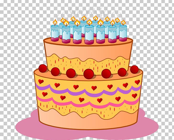 Birthday Cake Torte Frosting & Icing PNG, Clipart, Baked Goods, Baking, Birthday, Birthday Cake, Buttercream Free PNG Download