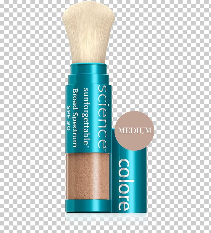 Colorescience Sunforgettable Mineral Sunscreen Brush Spf 50 Colorescience Sunforgettable Brush-On Sunscreen SPF 30 Colorescience Sunforgettable Sunscreen 0.21oz Face Powder PNG, Clipart, Brush, Color, Cosmetics, Face Powder, Hue Free PNG Download