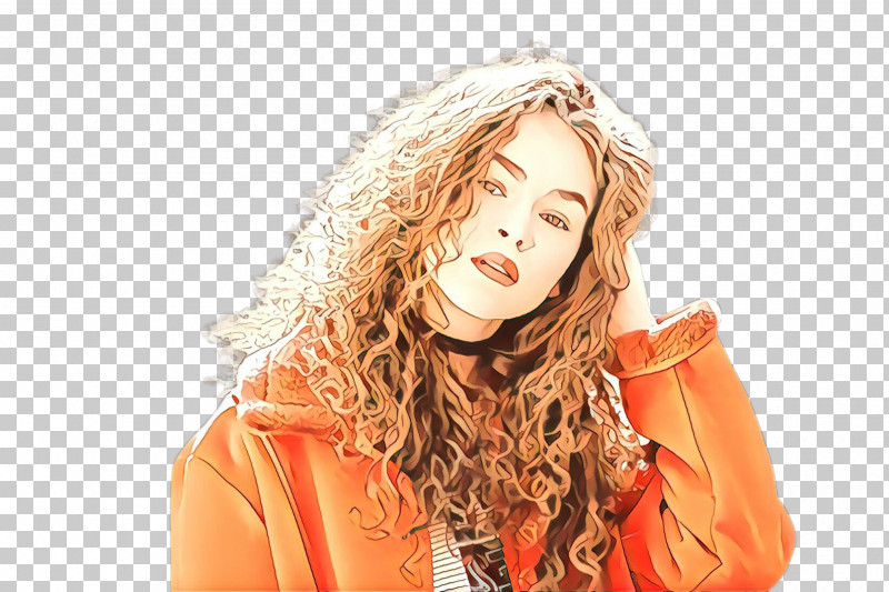 Orange PNG, Clipart, Blond, Hair, Hairstyle, Long Hair, Orange Free PNG Download