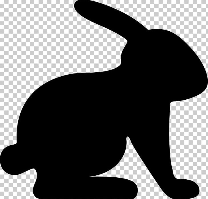 Silhouette Rabbit Easter Bunny PNG, Clipart, Animal, Animals, Art, Black, Black And White Free PNG Download