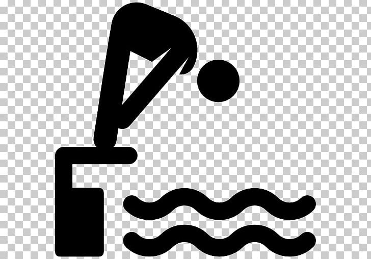 Computer Icons Swimming PNG, Clipart, Area, Black, Black And White, Brand, Clip Art Free PNG Download