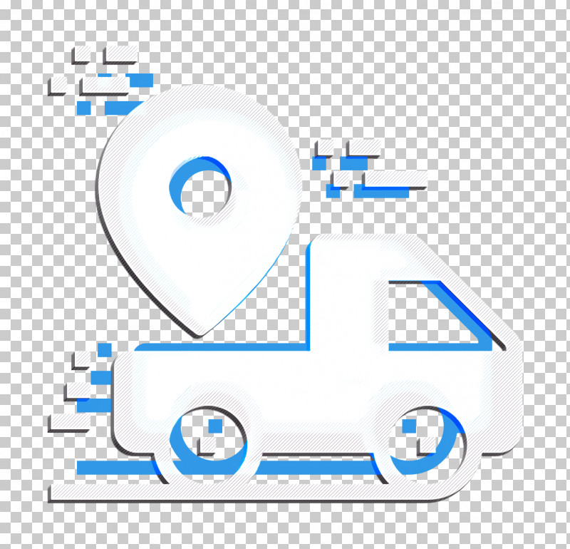 Truck Icon Navigation Icon PNG, Clipart, Blue, Circle, Electric Blue, Line, Logo Free PNG Download