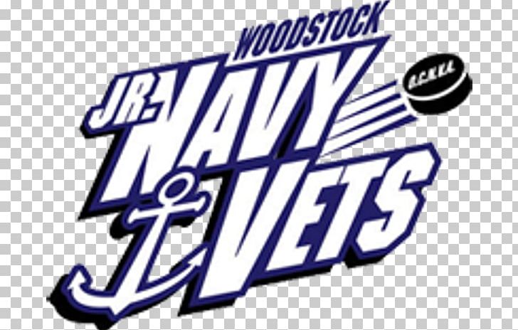 Woodstock Navy-Vets DAVE OTTO FINANCIAL GROUP PNG, Clipart, Area, Banner, Blue, Brand, Junior Ice Hockey Free PNG Download