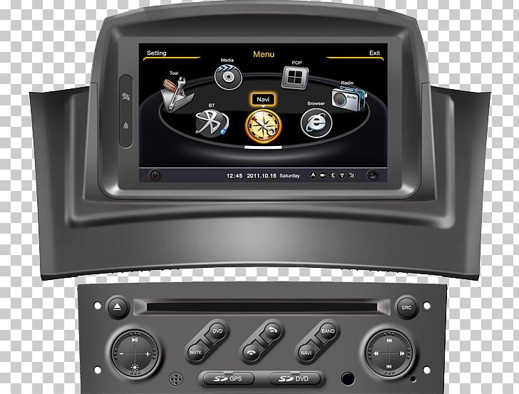 Renault Mégane Renault Clio GPS Navigation Systems Car PNG, Clipart, Car, Cars, Electronics, Gps Navigation Systems, Hardware Free PNG Download