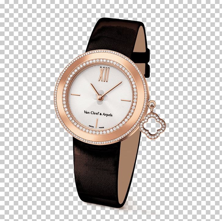Watch Van Cleef & Arpels Silver Charm Bracelet Clock PNG, Clipart, Accessories, Bracelet, Brand, Brown, Cartier Free PNG Download