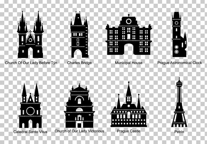 Prague Silhouette PNG, Clipart, Animals, Architecture, Black And White, Brand, Euclidean Free PNG Download