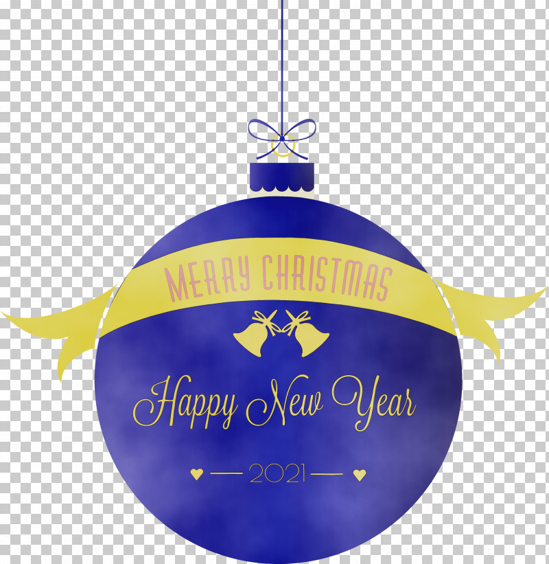 Christmas Ornament PNG, Clipart, 2021 New Year, Christmas Day, Christmas Ornament, Cobalt Blue, Happy New Year 2021 Free PNG Download