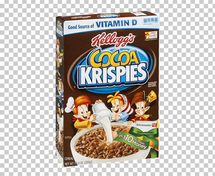 Cocoa Krispies Breakfast Cereal Rice Krispies Treats Kellogg's PNG, Clipart,  Free PNG Download