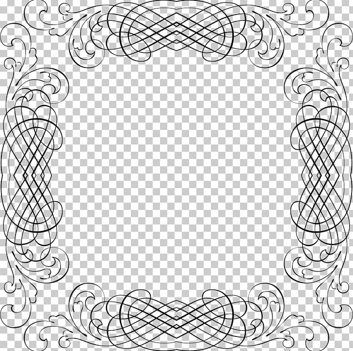 Line Art Drawing Frames PNG, Clipart, Area, Art, Black And White, Circle, Decorative Arts Free PNG Download