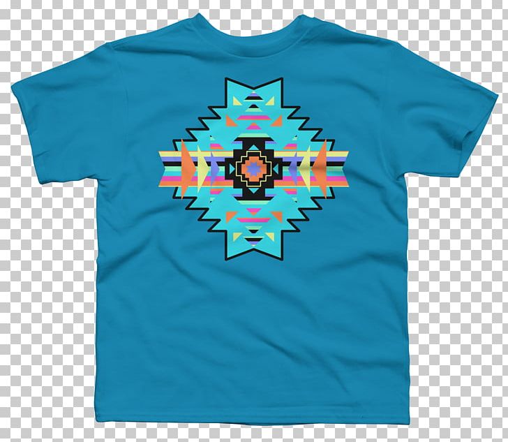 T-shirt Hoodie Sleeve Crew Neck PNG, Clipart, Active Shirt, Aqua, Aztec, Blue, Bluza Free PNG Download