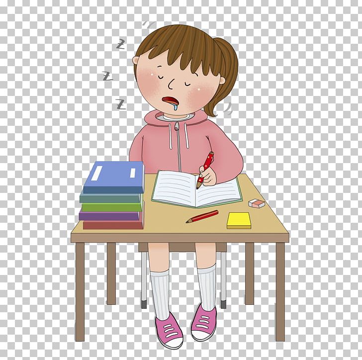 Girl Illustration PNG, Clipart, Asleep, Baby Girl, Book, Boy, Cartoon Free PNG Download