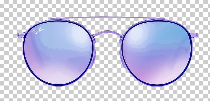 Sunglasses Goggles Ray-Ban Round Double Bridge PNG, Clipart, Aviator Sunglasses, Azure, Backgrounds, Blue, Cobalt Blue Free PNG Download