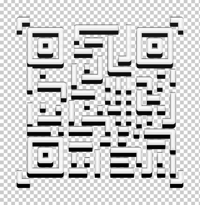 Qr Code Icon Online Shop Icon Icon Scan Icon PNG, Clipart, Black And White M, Geometry, Line, Mathematics, Maze Free PNG Download