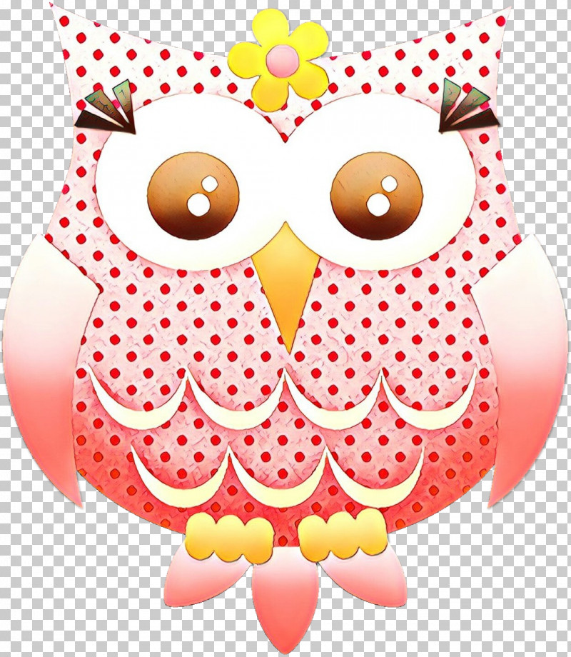 Owl Bird Of Prey Pink Cartoon Bird PNG, Clipart, Bird, Bird Of Prey, Cartoon, Owl, Pink Free PNG Download