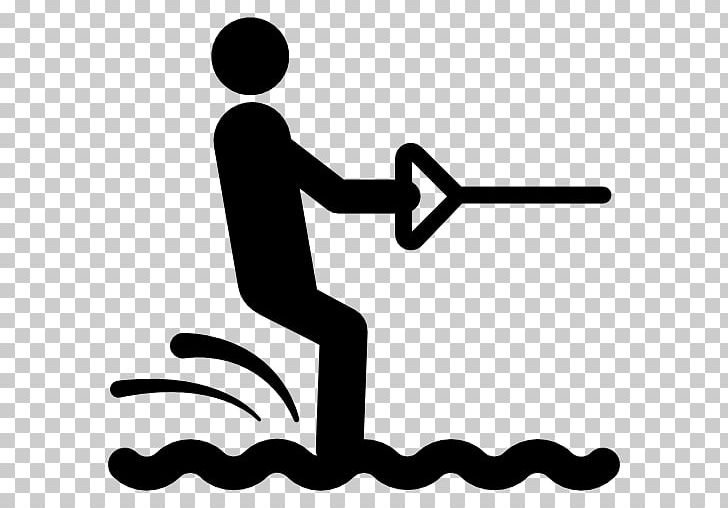 Water Skiing Sport PNG, Clipart, Area, Arm, Beach, Black, Black And White Free PNG Download