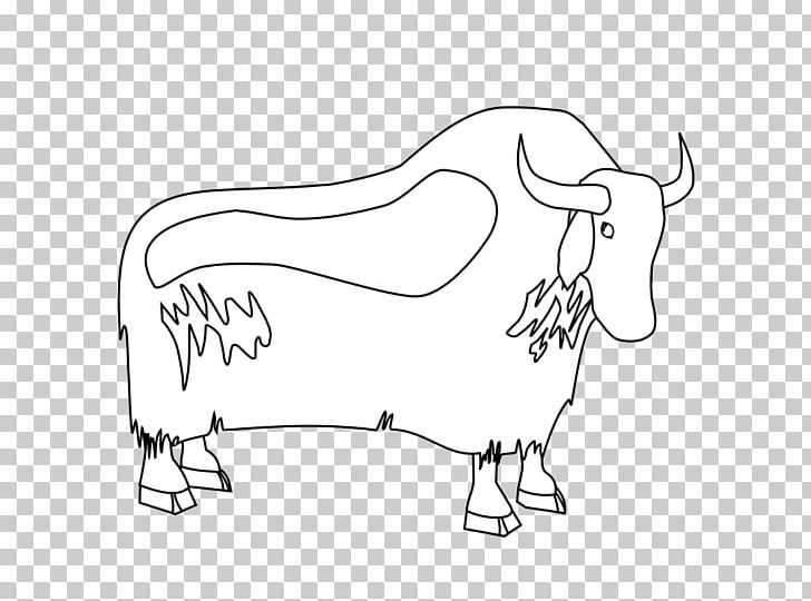 Domestic Yak Gray Wolf PNG, Clipart, Angle, Arm, Black, Cartoon, Cow Goat Family Free PNG Download