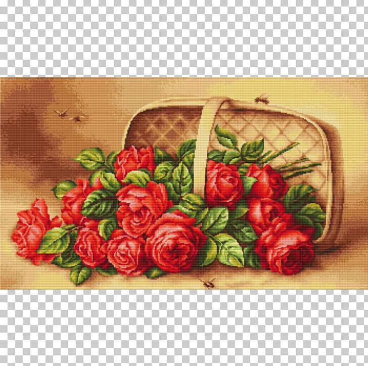 Cross-stitch Embroidery Tapestry Rose PNG, Clipart, Aida Cloth, Craft, Crossstitch, Embroidery, Floral Design Free PNG Download