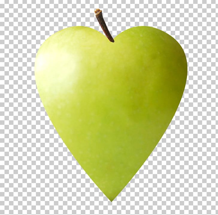 Granny Smith Green Heart PNG, Clipart, Apple, Food, Fruit, Granny Smith, Green Free PNG Download