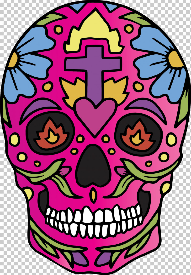 Skull Mexico Cinco De Mayo PNG, Clipart, Cinco De Mayo, Meter, Mexico, Pink M, Skull Free PNG Download