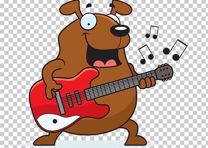 Dog Guitar Cartoon PNG, Clipart, Acoustic Guitar, Animals, Carnivoran, Cartoon, Dog Free PNG Download