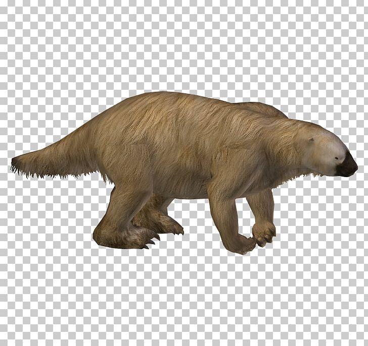 Zoo Tycoon 2 Hoffmann's Two-toed Sloth Ground Sloth Megalonyx PNG, Clipart, Animal, Animal Figure, Bear, Carnivoran, Eremotherium Free PNG Download