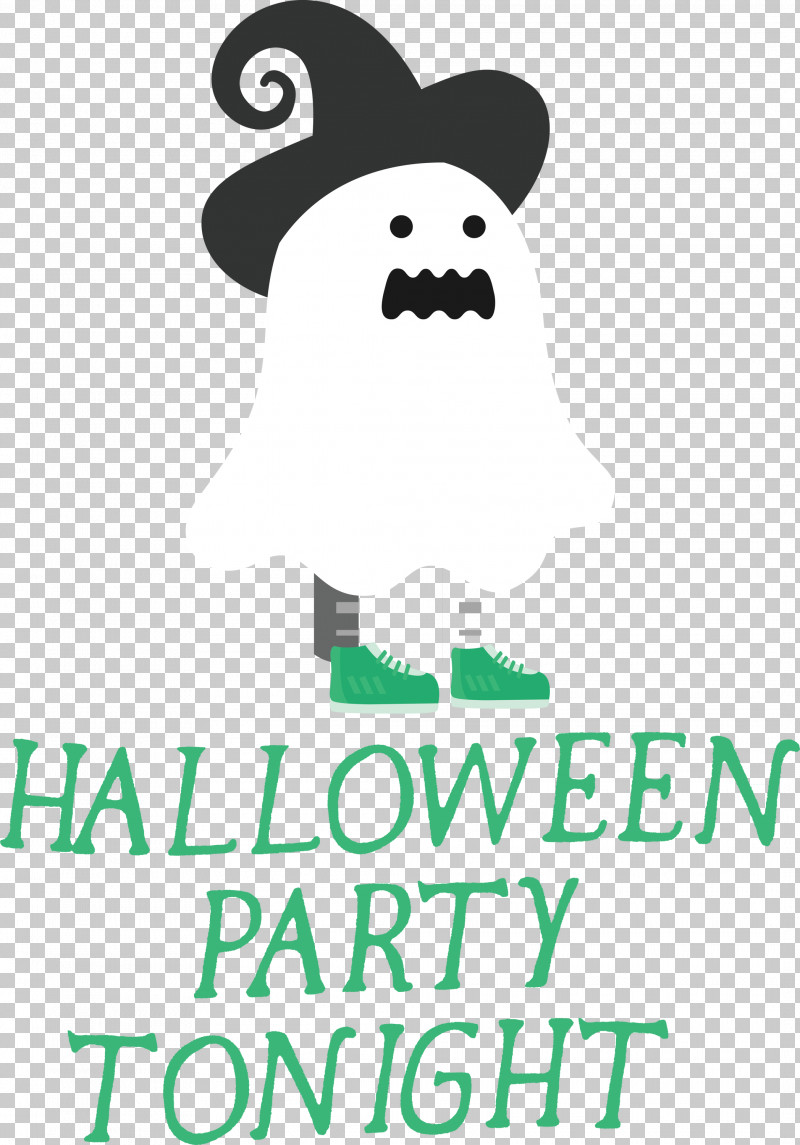 Halloween Halloween Party Tonight PNG, Clipart, Behavior, Cartoon, Halloween, Happiness, Logo Free PNG Download