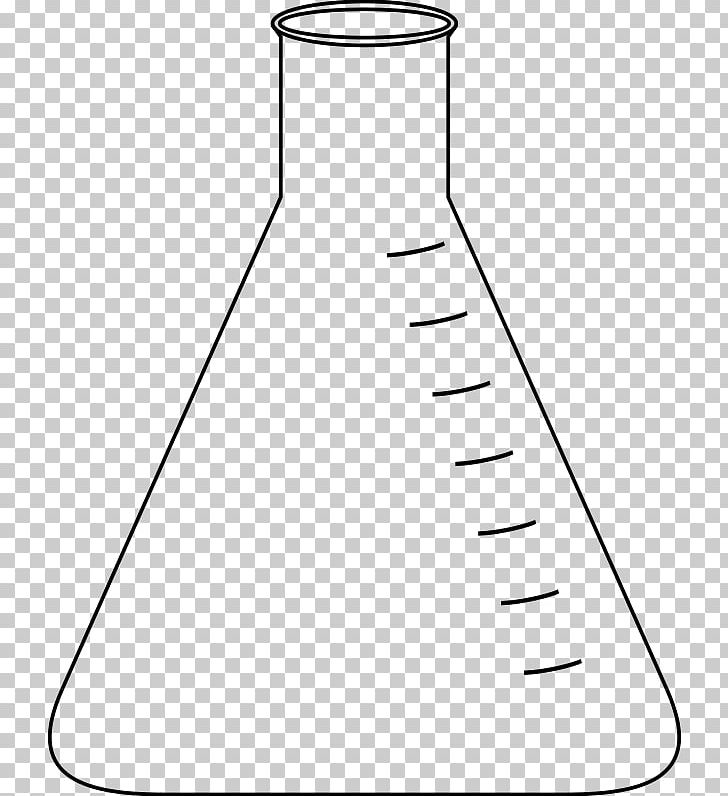 Laboratory Flasks Erlenmeyer Flask Beaker Burette PNG, Clipart, Angle, Area, Beaker, Black And White, Burette Free PNG Download