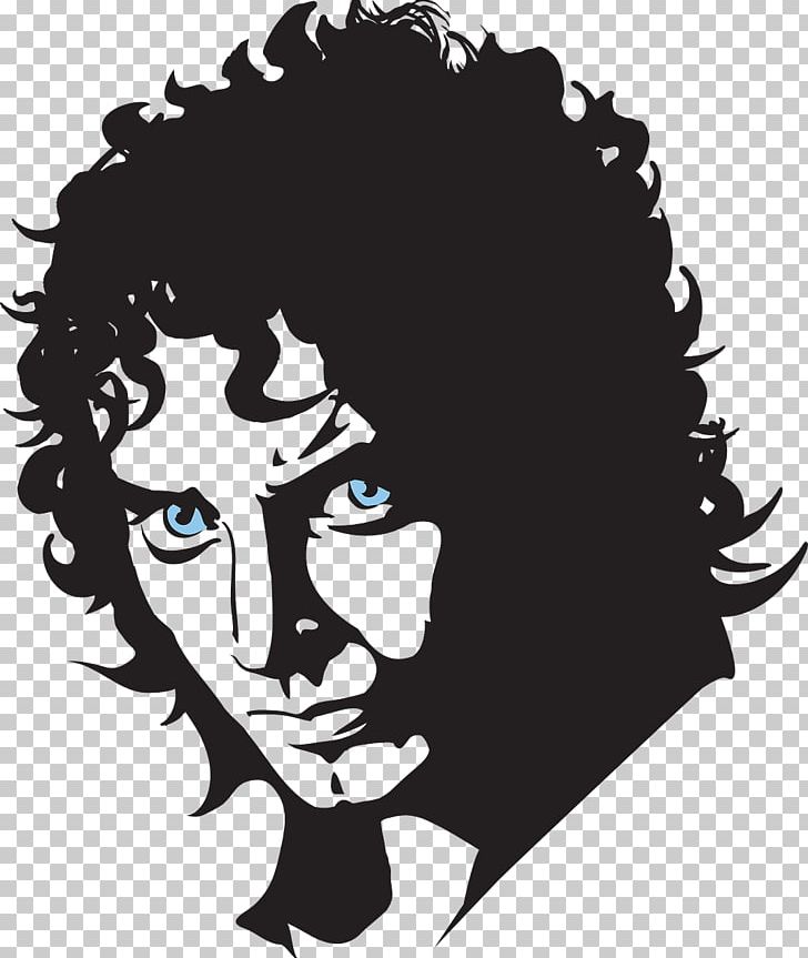 Frodo Baggins Bilbo Baggins The Lord Of The Rings One Ring PNG, Clipart, Art, Black And White, Character, Computer Wallpaper, Drawing Free PNG Download