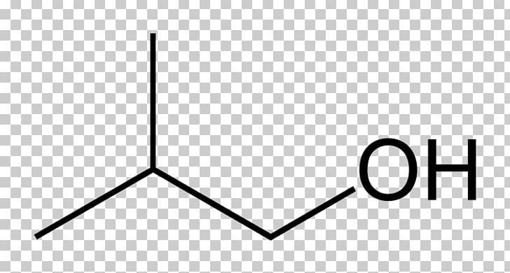 Isobutanol Skeletal Formula Chemical Formula Butyl Group Cyclohexane PNG, Clipart, 2 D, Alcohol, Angle, Area, Black Free PNG Download