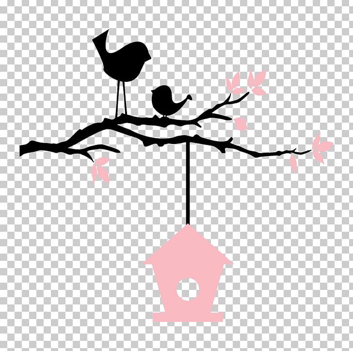 Bird Wall Decal Sticker PNG, Clipart, Animals, Beak, Bird, Branch, Decal Free PNG Download