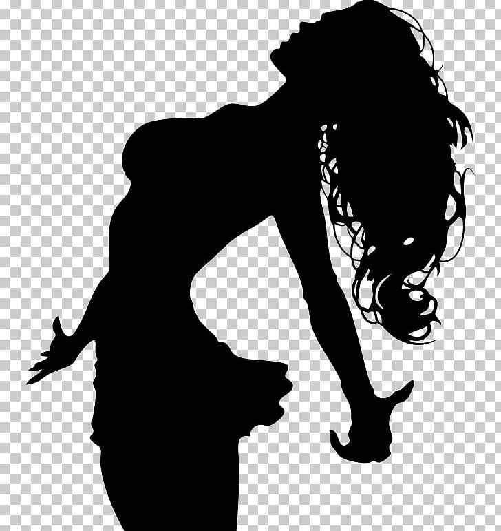 T-shirt Silhouette Hair Woman PNG, Clipart, Art, Black, Black And White, Black Hair, Blond Free PNG Download