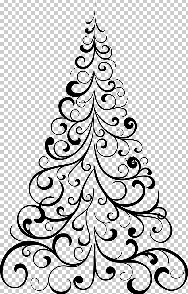 Drawing Christmas Tree Christmas Lights PNG, Clipart, Black And White, Branch, Christmas, Christmas And Holiday Season, Christmas Decoration Free PNG Download