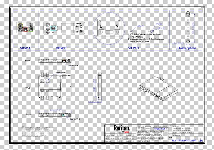 Product Mechanical Engineering Raritan Inc. Power Distribution Unit Electrical Drawing PNG, Clipart, 19inch Rack, Angle, Area, Data, Datasheet Free PNG Download