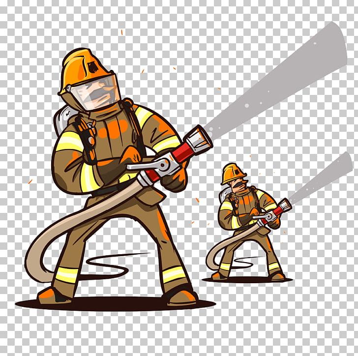 Firefighter Fire Hose Firefighting PNG, Clipart, Cartoon, Extinguisher, Fir, Fire, Fire Department Free PNG Download