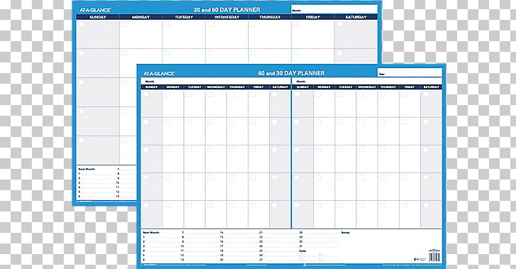 Personal Organizer Planning Diary Calendar PNG, Clipart, Angle, Area, Blue, Business, Calendar Free PNG Download