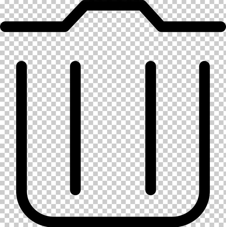 Rubbish Bins & Waste Paper Baskets Computer Icons PNG, Clipart, Angle, Black, Black And White, Can, Cdr Free PNG Download