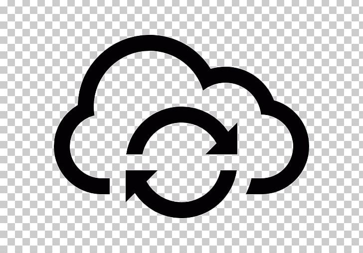 Computer Icons Cloud Computing Cloud Storage Desktop PNG, Clipart, Amazon Web Services, Area, Black And White, Brand, Circle Free PNG Download